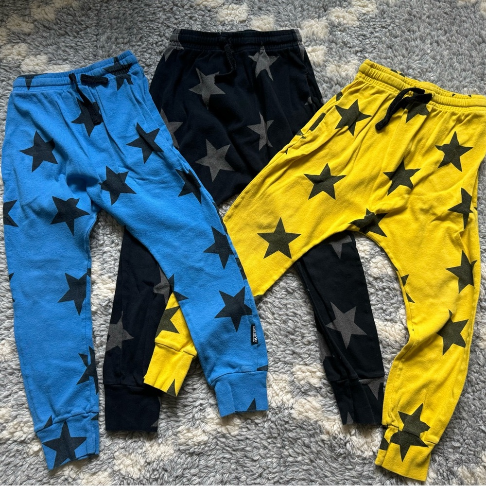 Nununu unisex kids pants, size 6-7